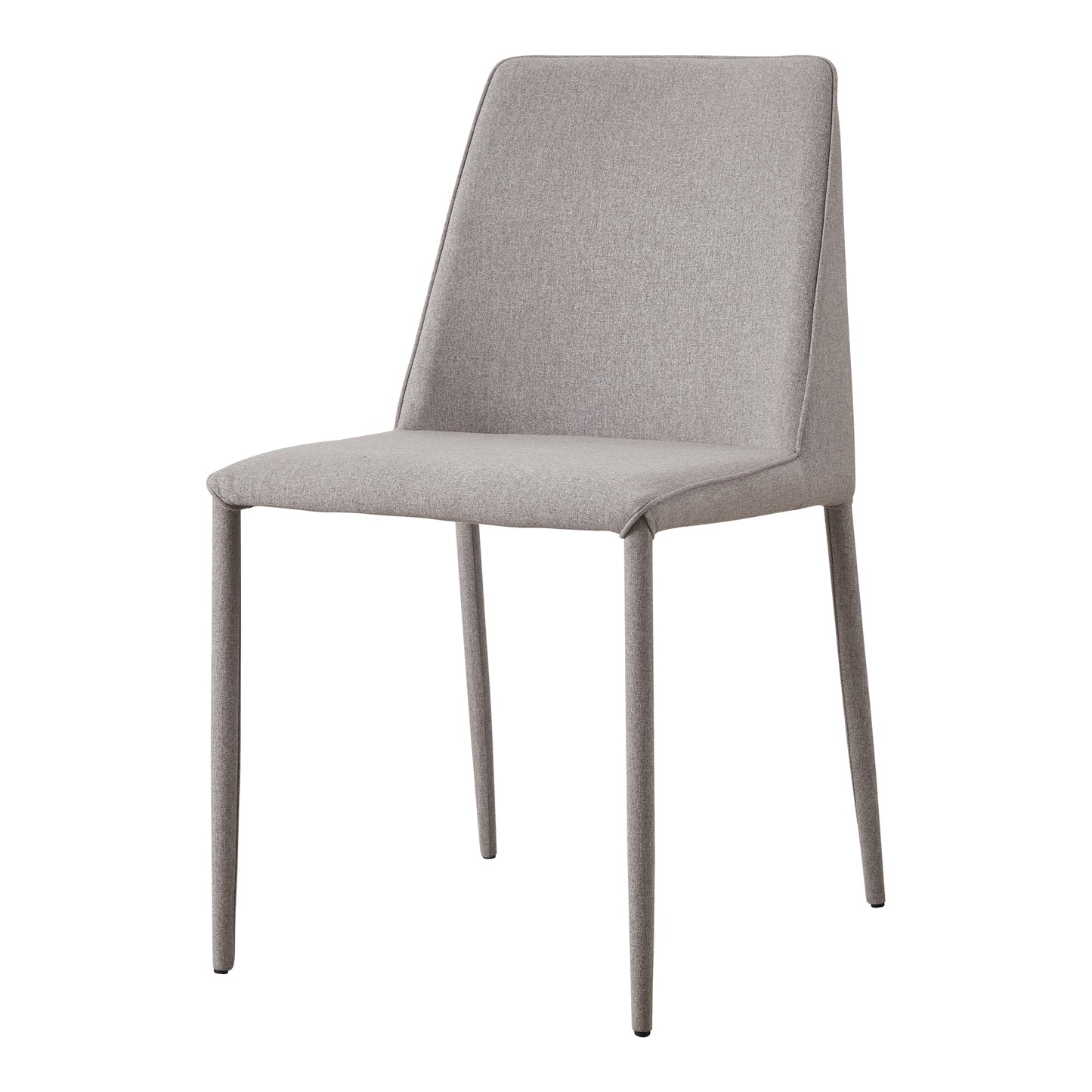 Nora Light Grey Dining Chair (Set of 2) - Ornate Home