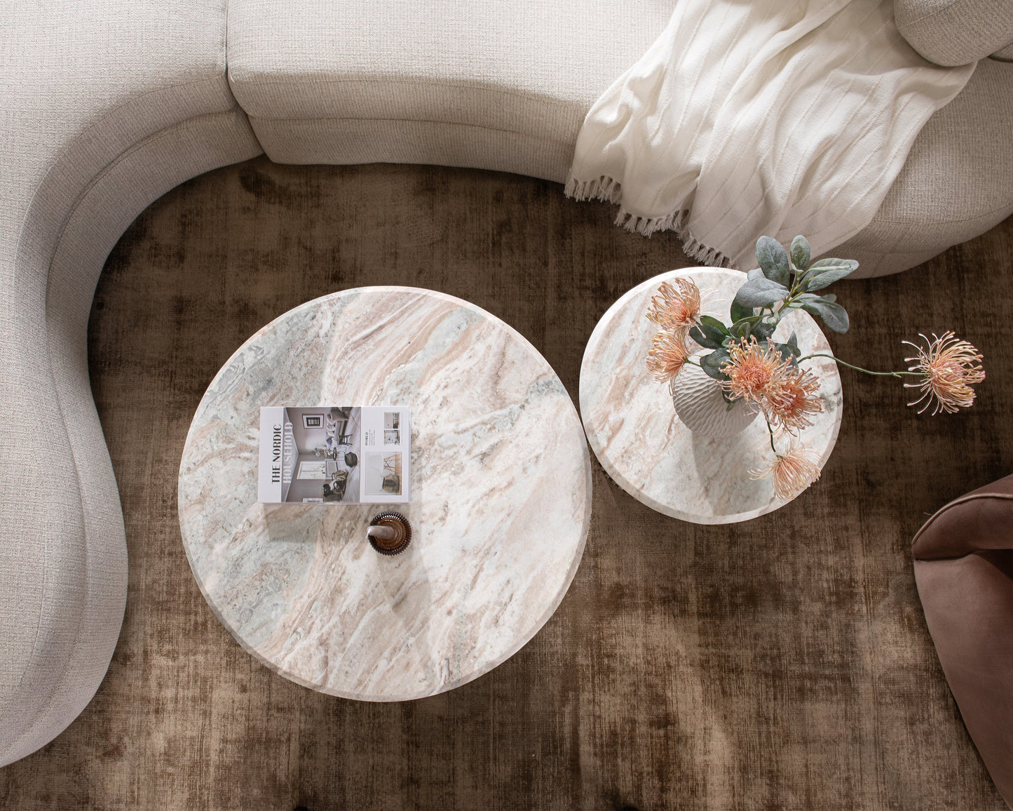 Nordens Rusty Gray Coffee Table - Ornate Home