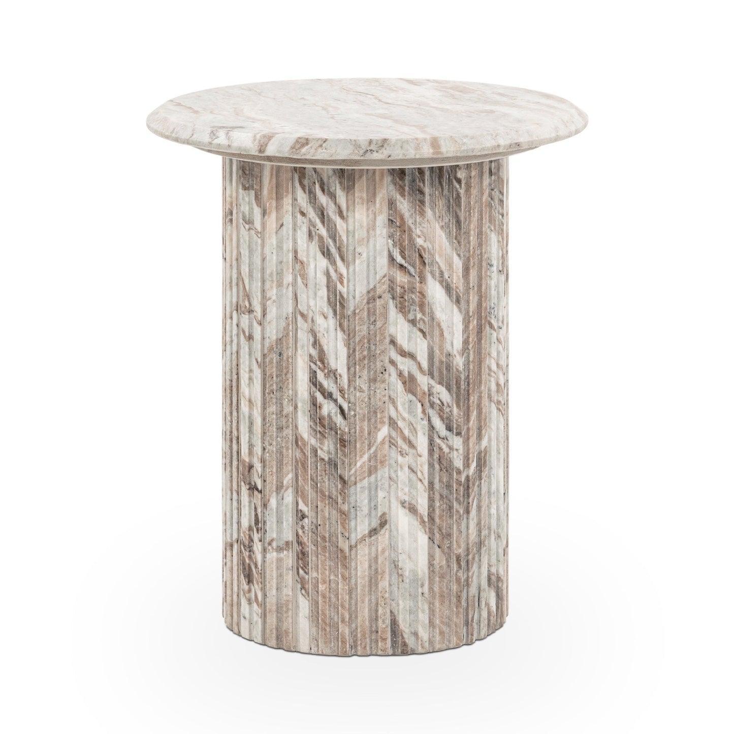 Nordens Rusty Gray End Table - Ornate Home