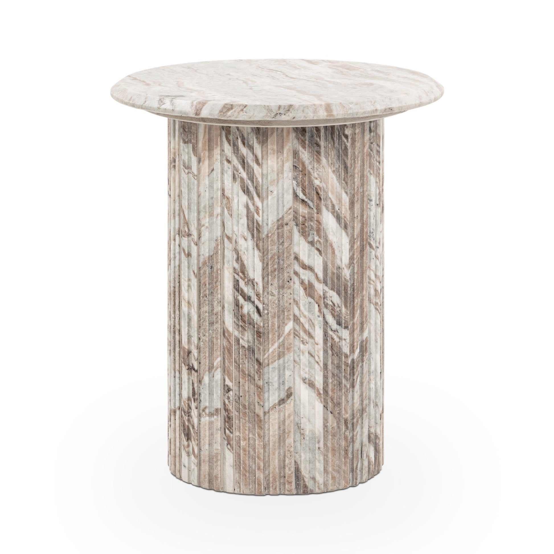 Nordens Rusty Gray End Table - Ornate Home