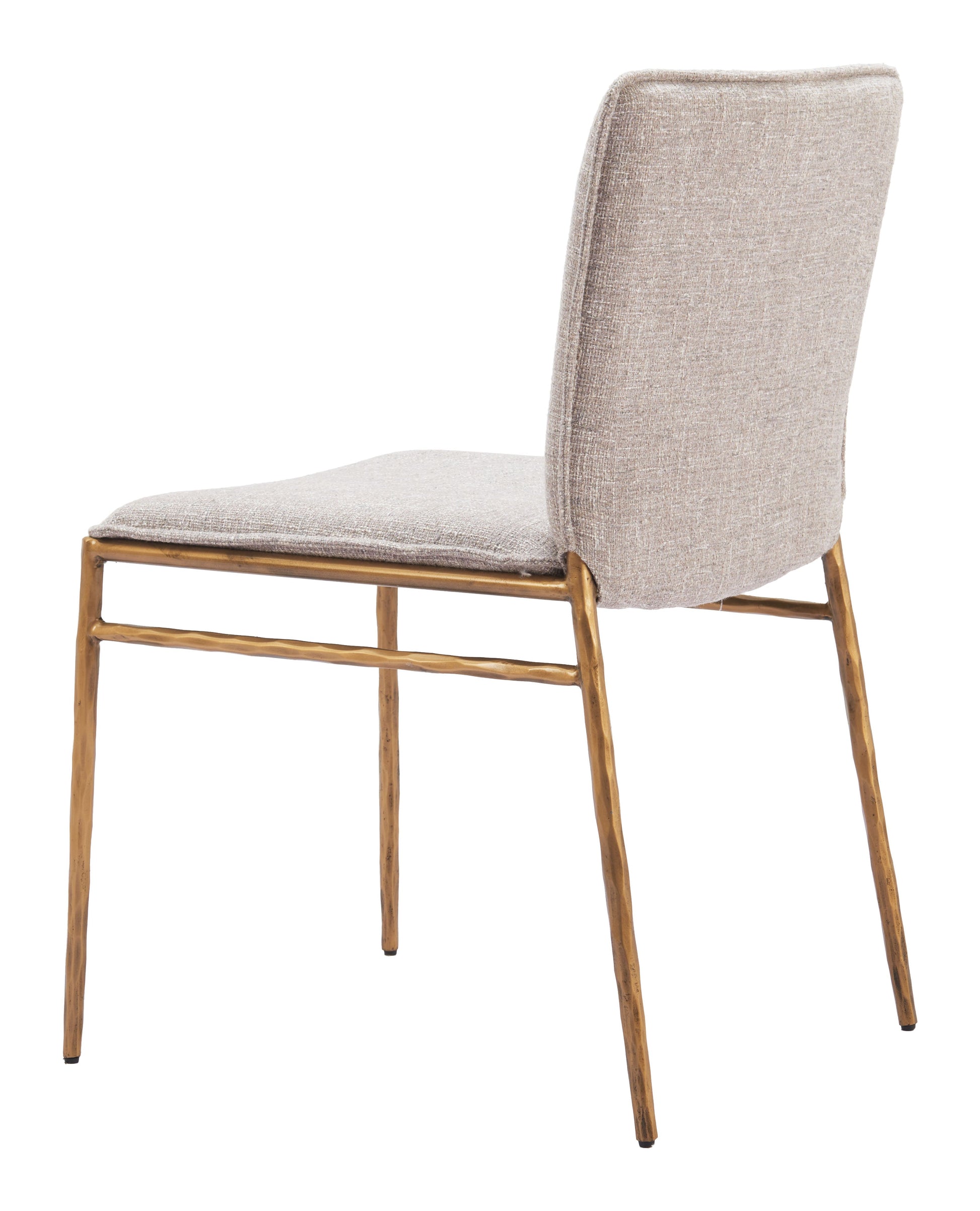 Nordvest Beige & Gold Dining Chair - Ornate Home