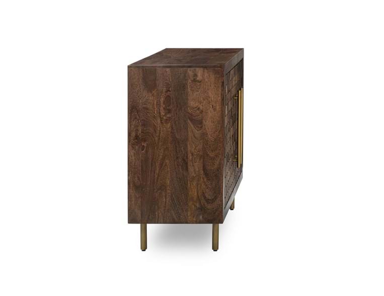 Norwood Brown Cabinet - Ornate Home