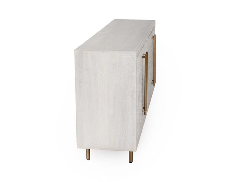 Norwood Whitewash Buffet - Ornate Home