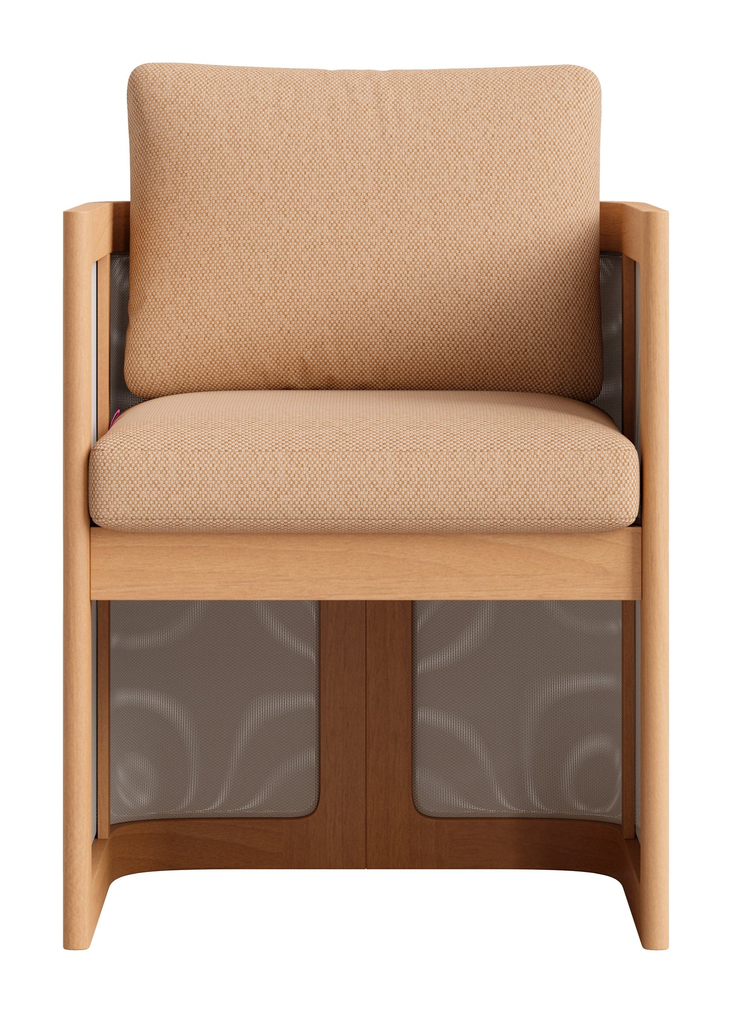 Nue Brown Outdoor Dining Chair - Ornate Home