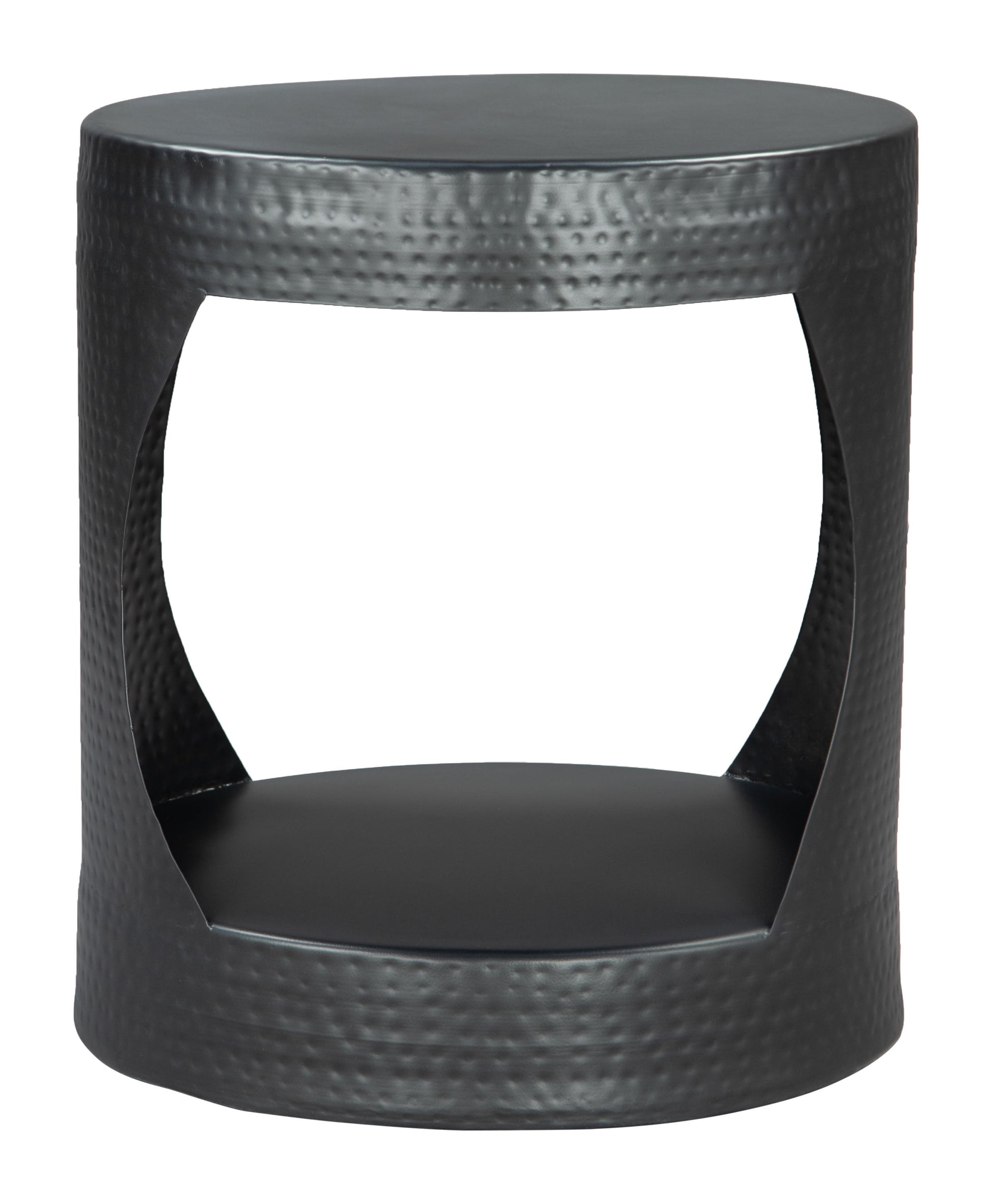 Nuuk Black Side Table - Ornate Home