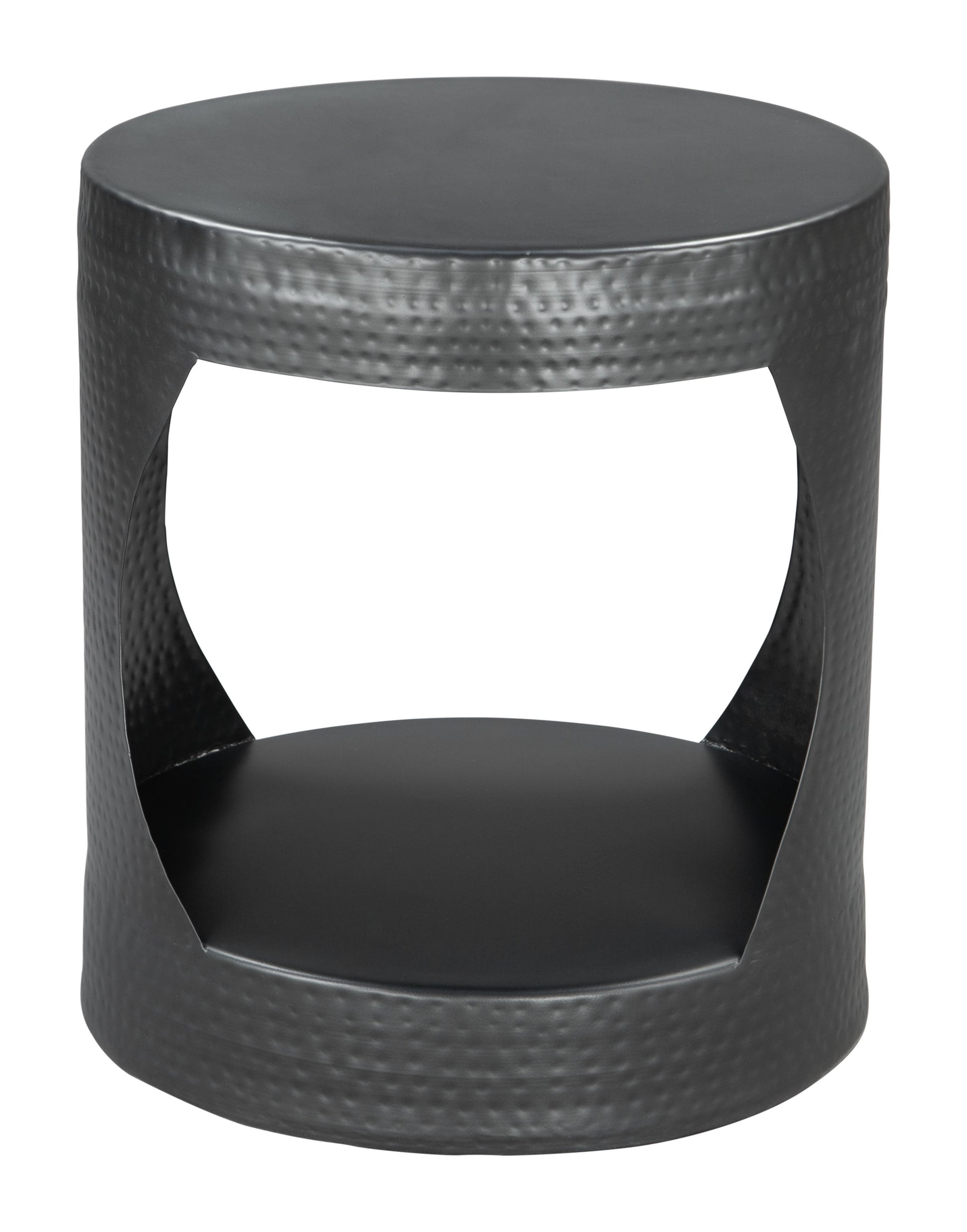 Nuuk Black Side Table - Ornate Home
