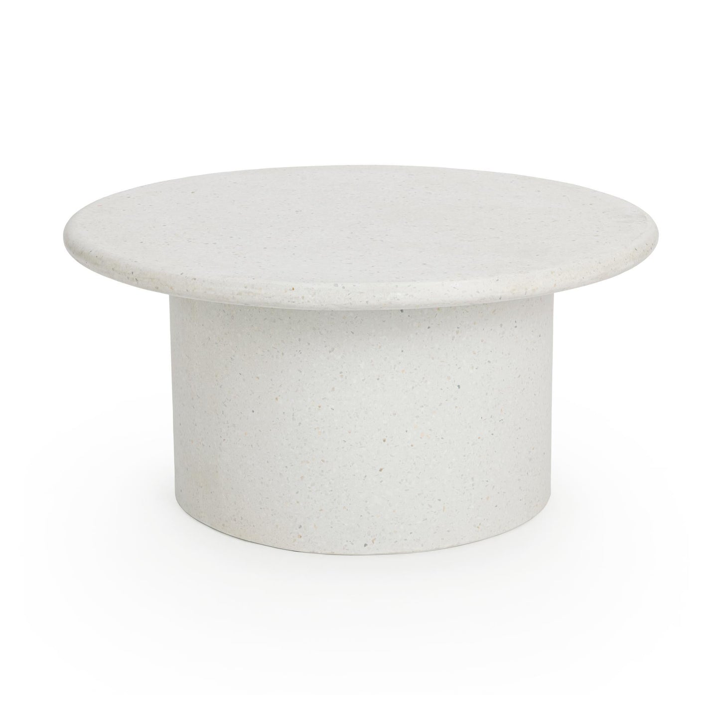 Nysa White Outdoor Coffee Table - Ornate Home