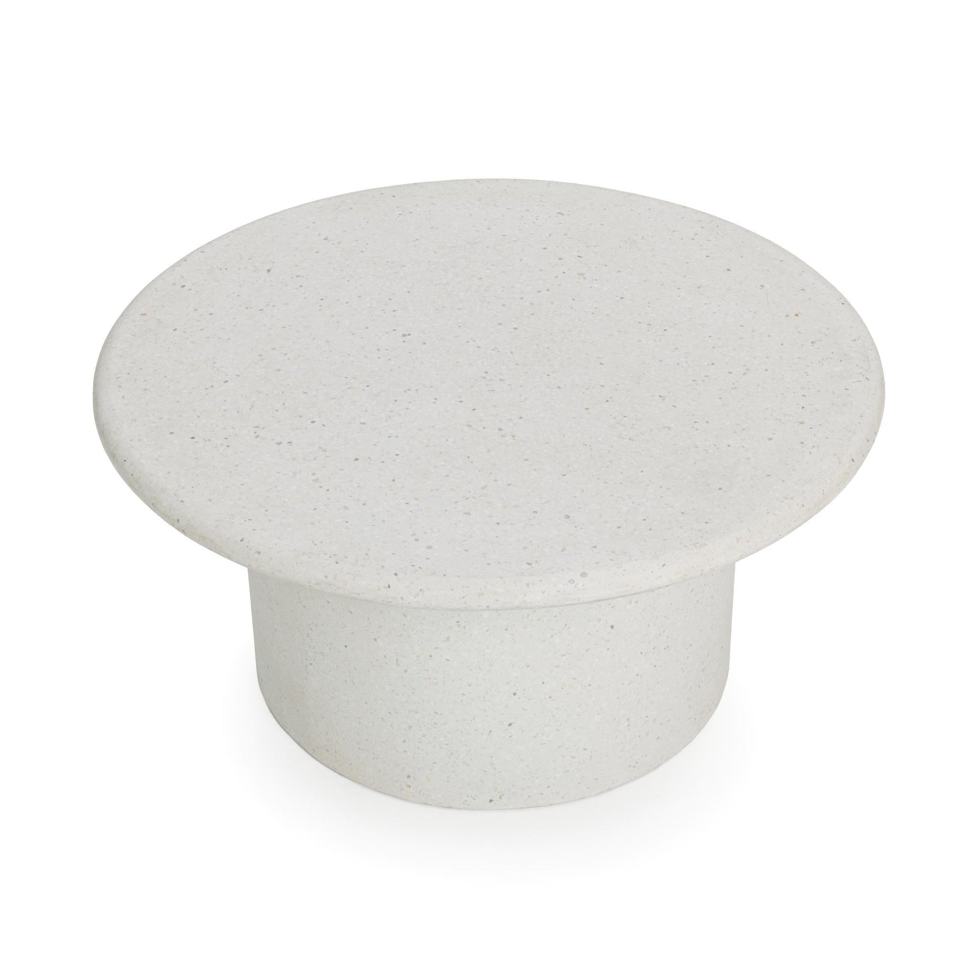 Nysa White Outdoor Coffee Table - Ornate Home