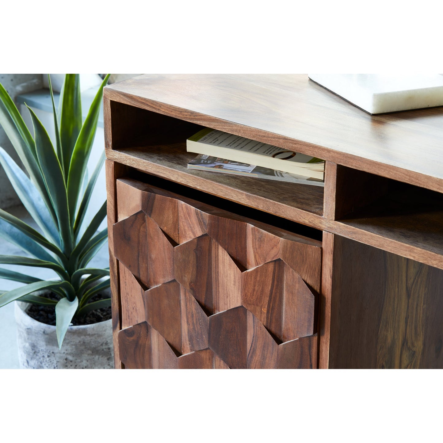 O2 Natural Desk - Ornate Home