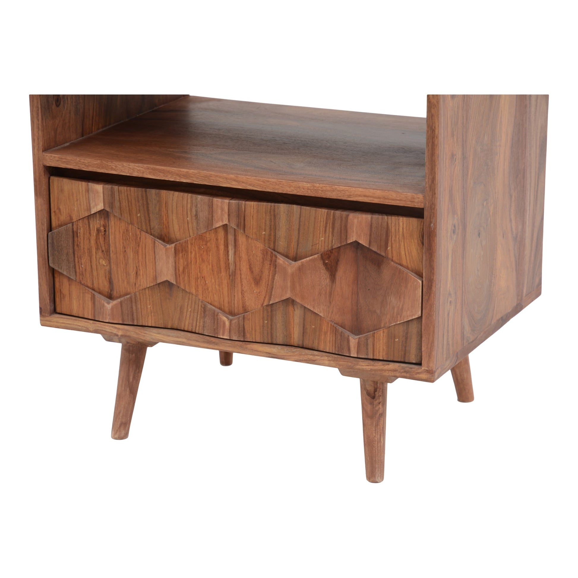O2 Natural Nightstand - Ornate Home