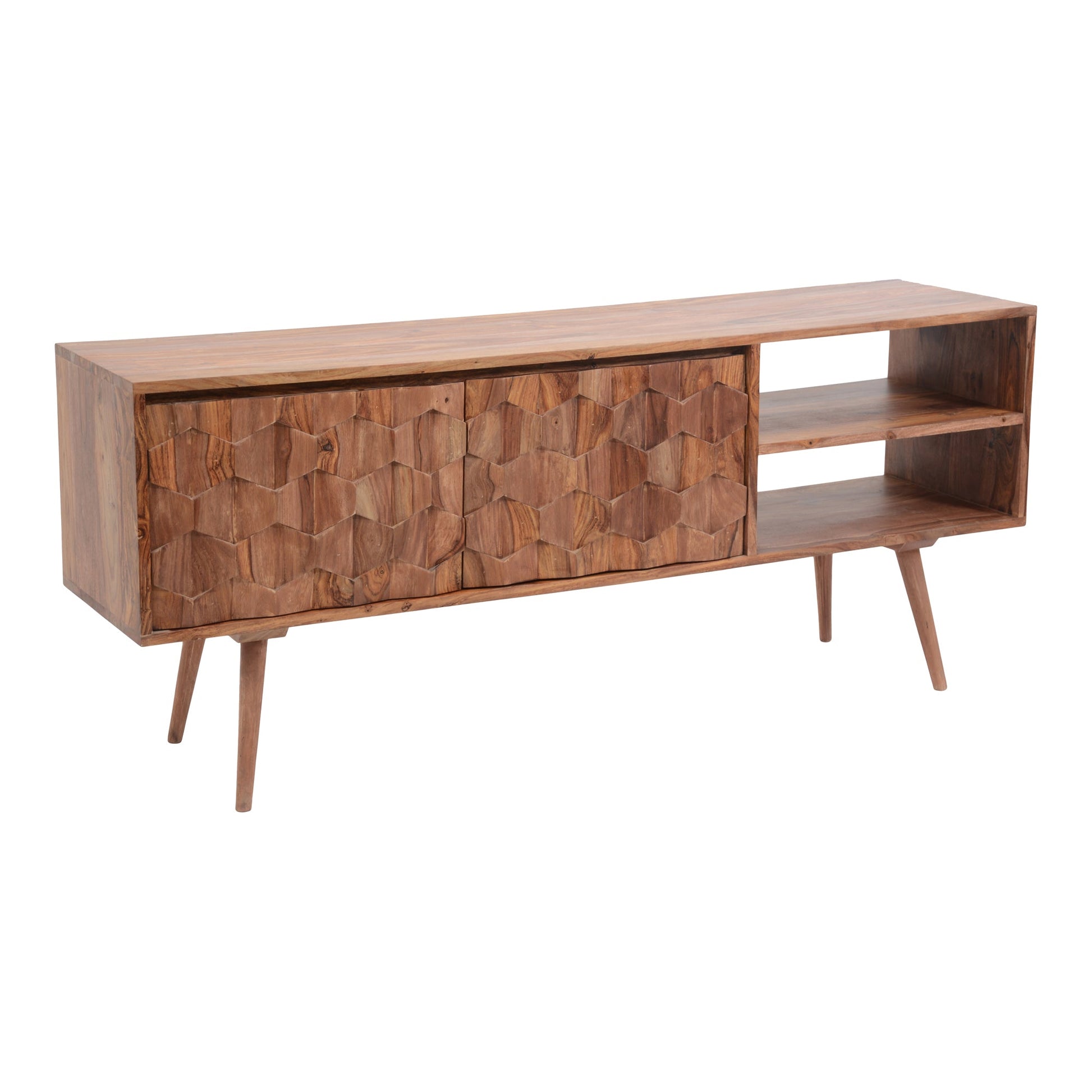 O2 Natural TV Cabinet - Ornate Home