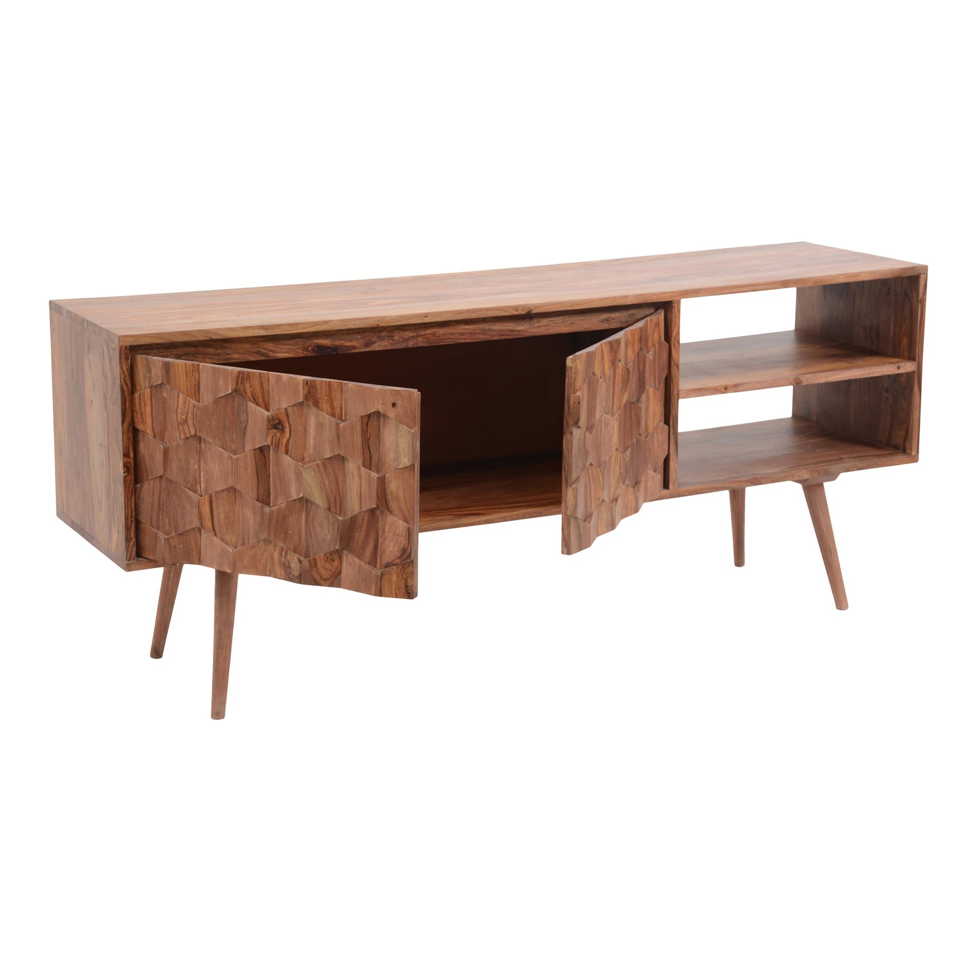 O2 Natural TV Cabinet - Ornate Home