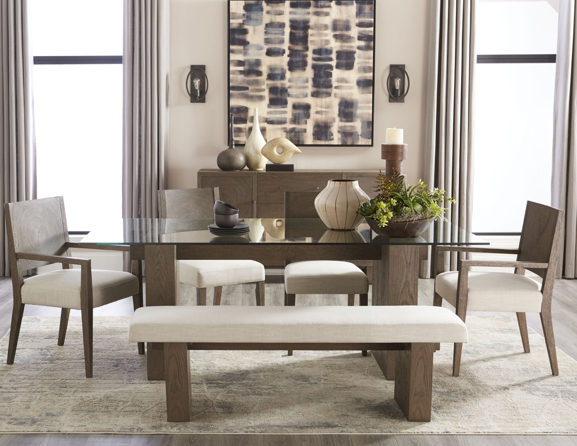 Oakland Bench in Brunette - Ornate Home