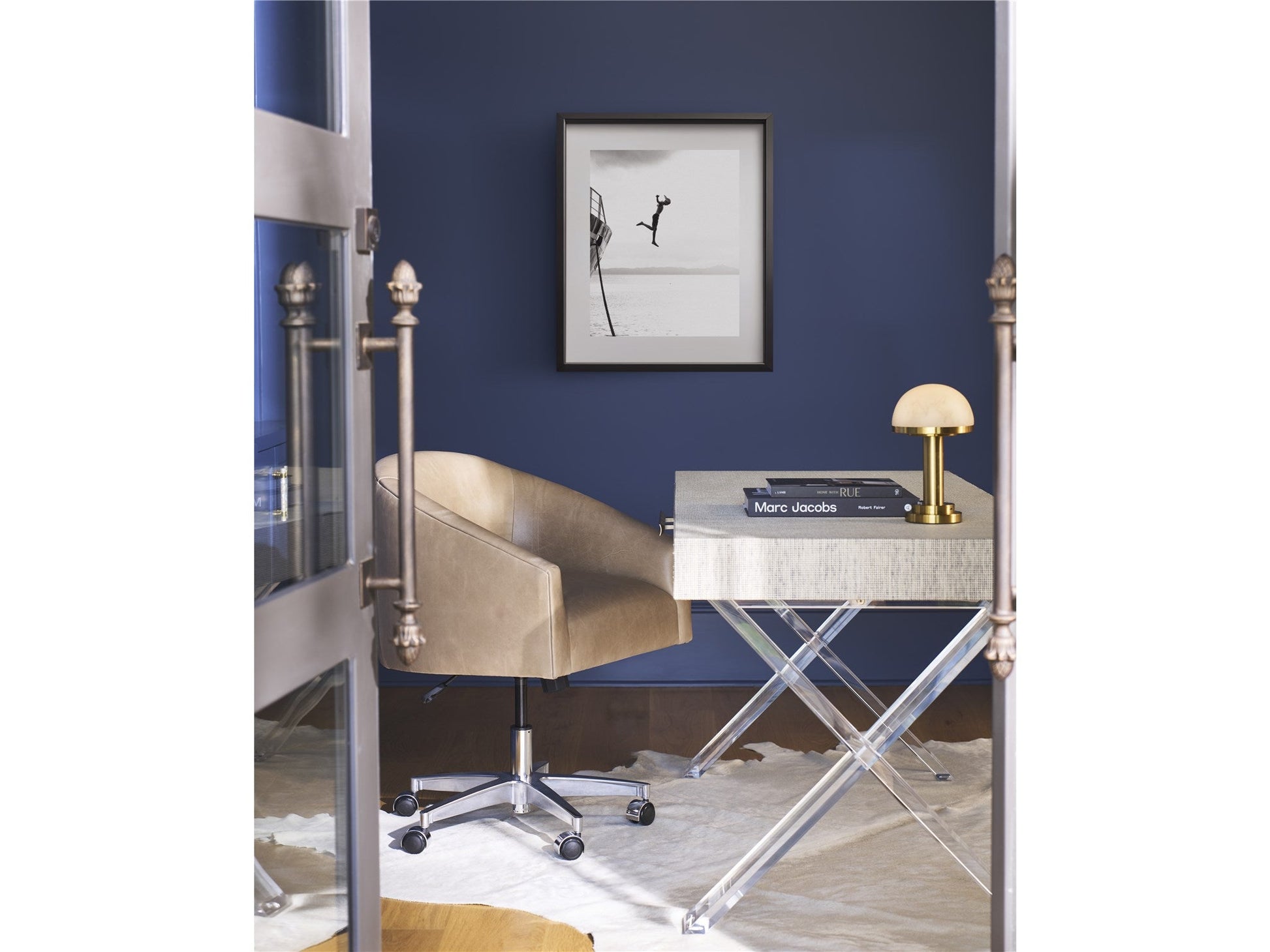 Oasis Seascape/Acrylic- Writing Desk - Ornate Home