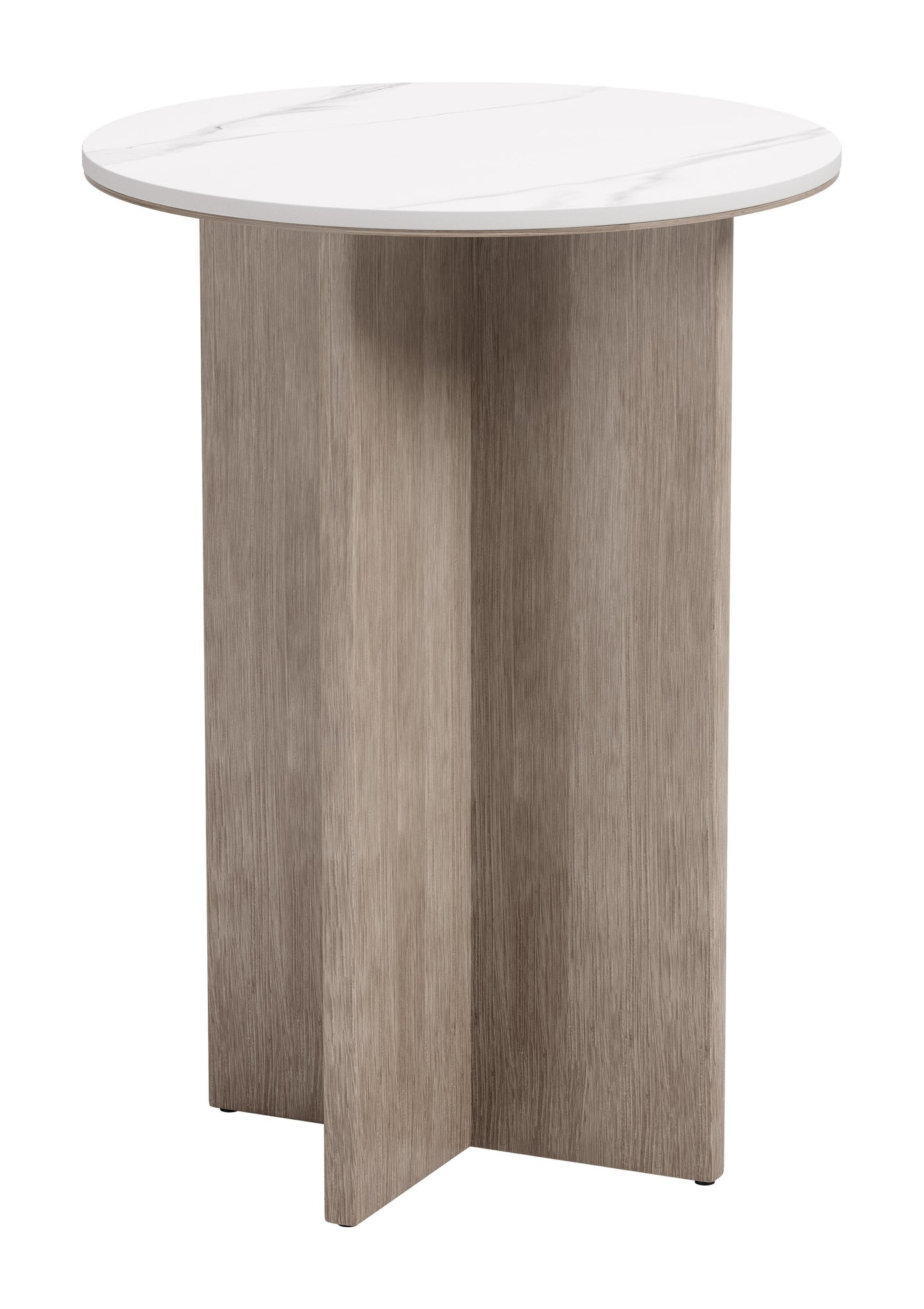 Oceanveil White Outdoor Side Table - Ornate Home