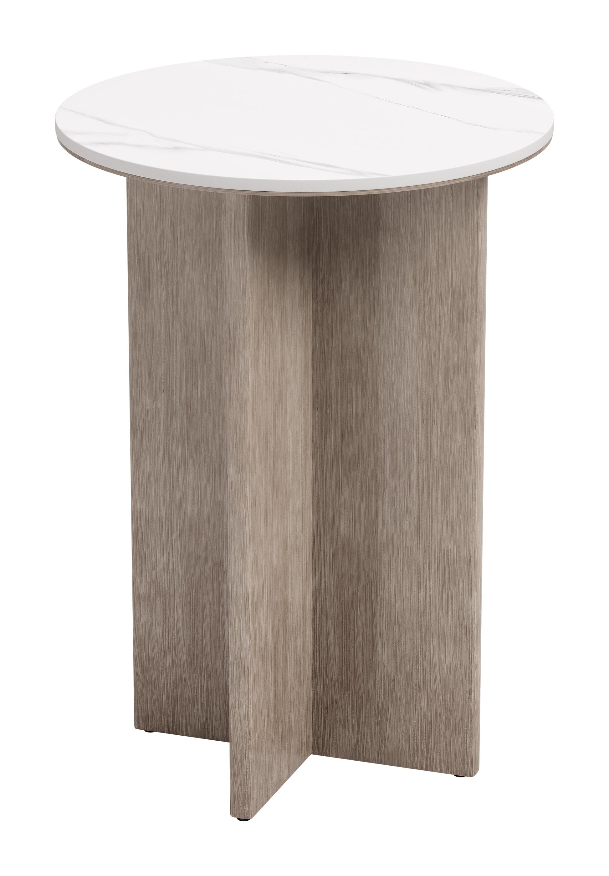 Oceanveil White Outdoor Side Table - Ornate Home