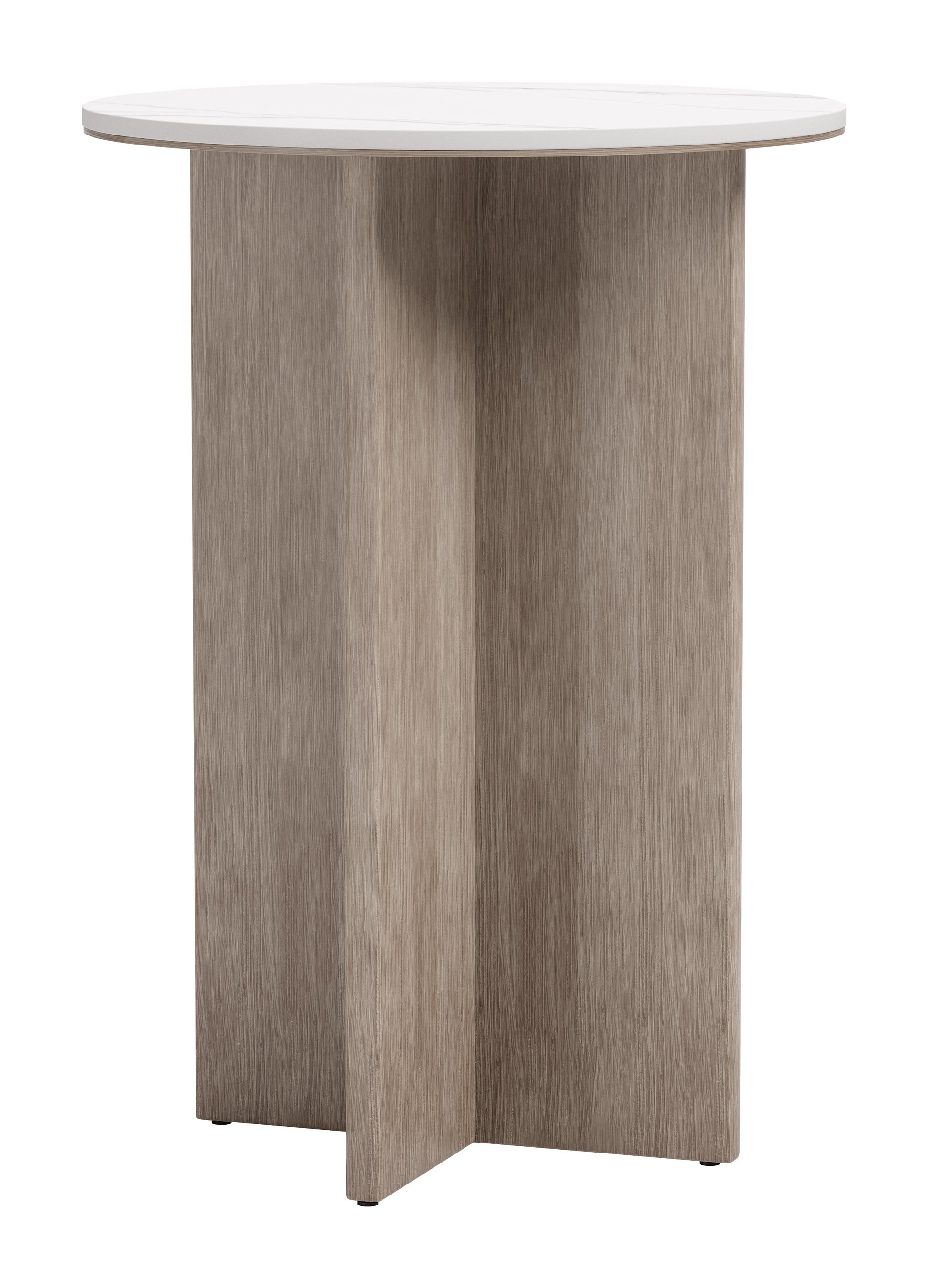 Oceanveil White Outdoor Side Table - Ornate Home