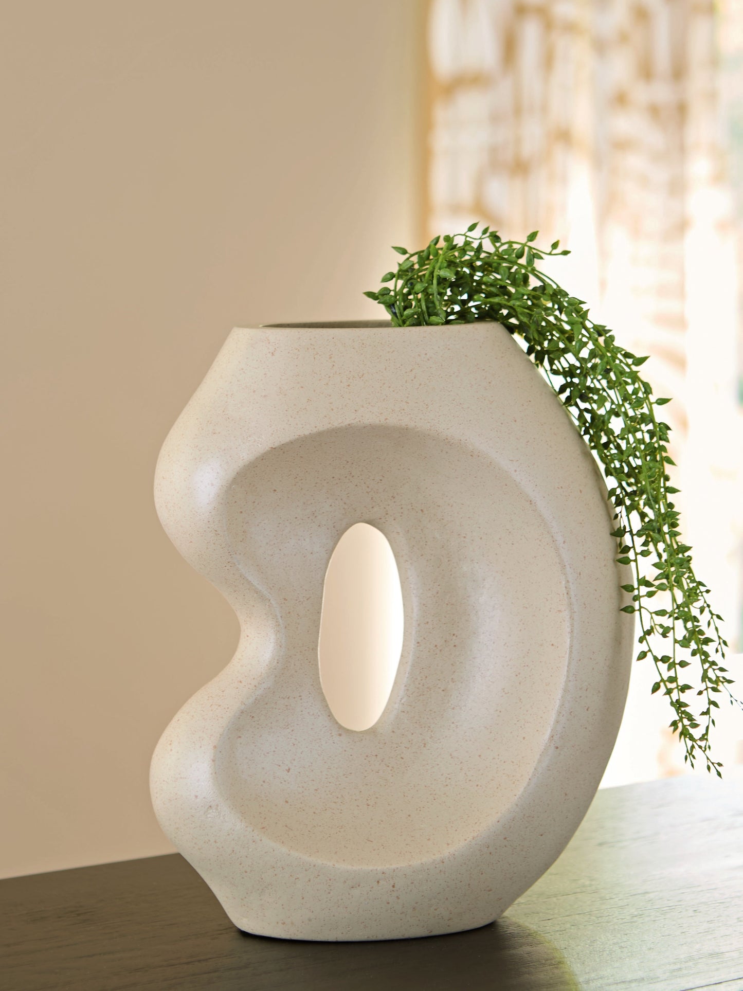 Odion Stone Vase- Viva Furn