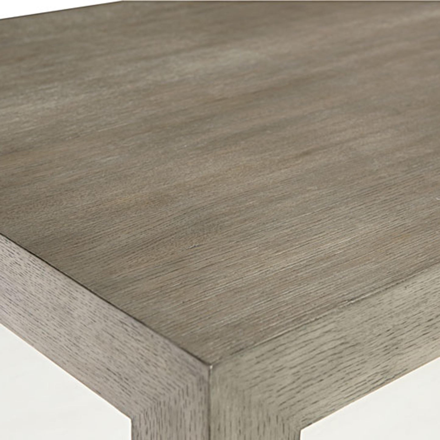 Oldham Rustic Grey/White Plaster Cocktail Table - Ornate Home