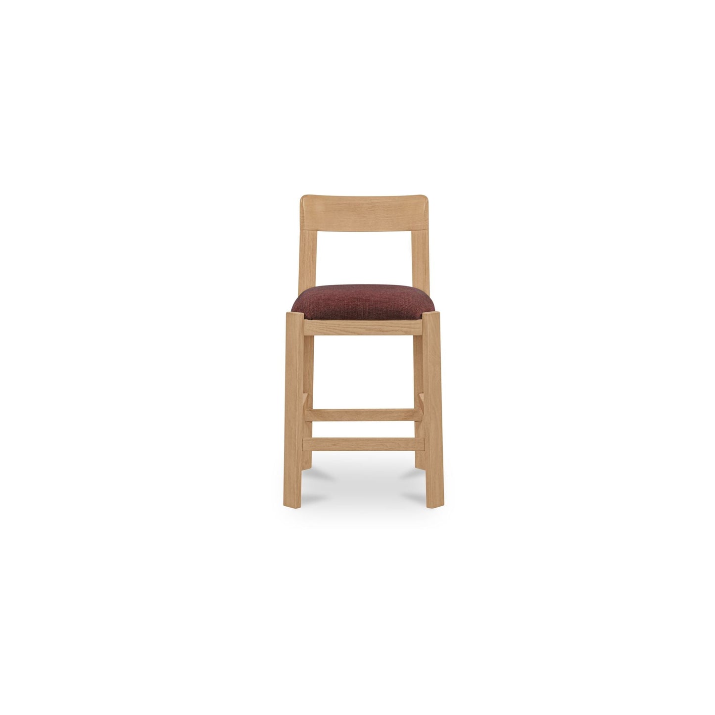 Oli Berry/Natural Counter Stool - Ornate Home