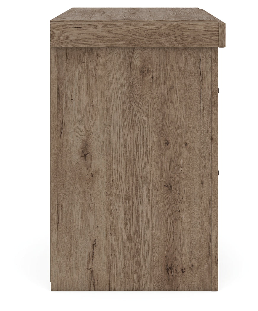 Oliandon Light Brown Nightstand- Viva Furn