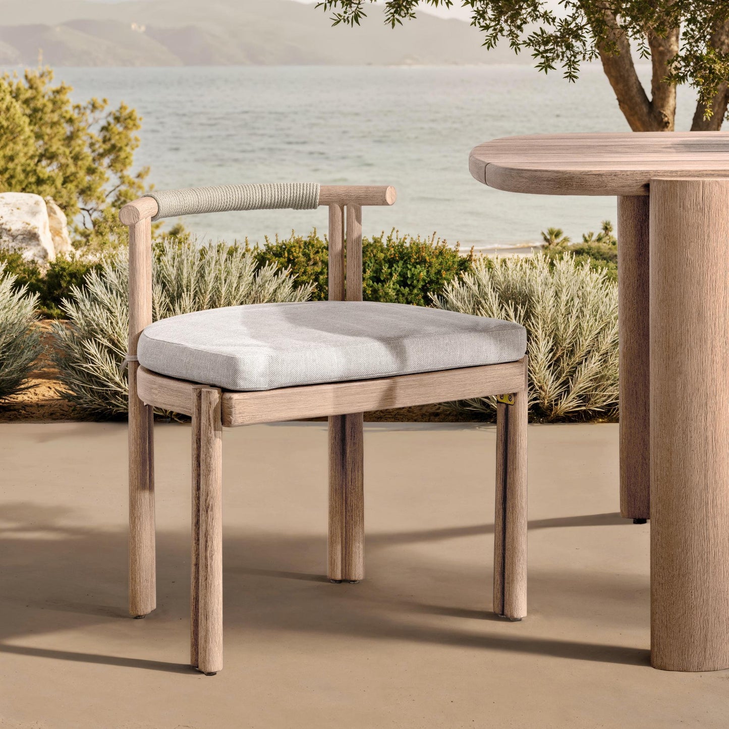Oliver Butterscotch Outdoor Dining Chair (Set of 2) - Ornate Home