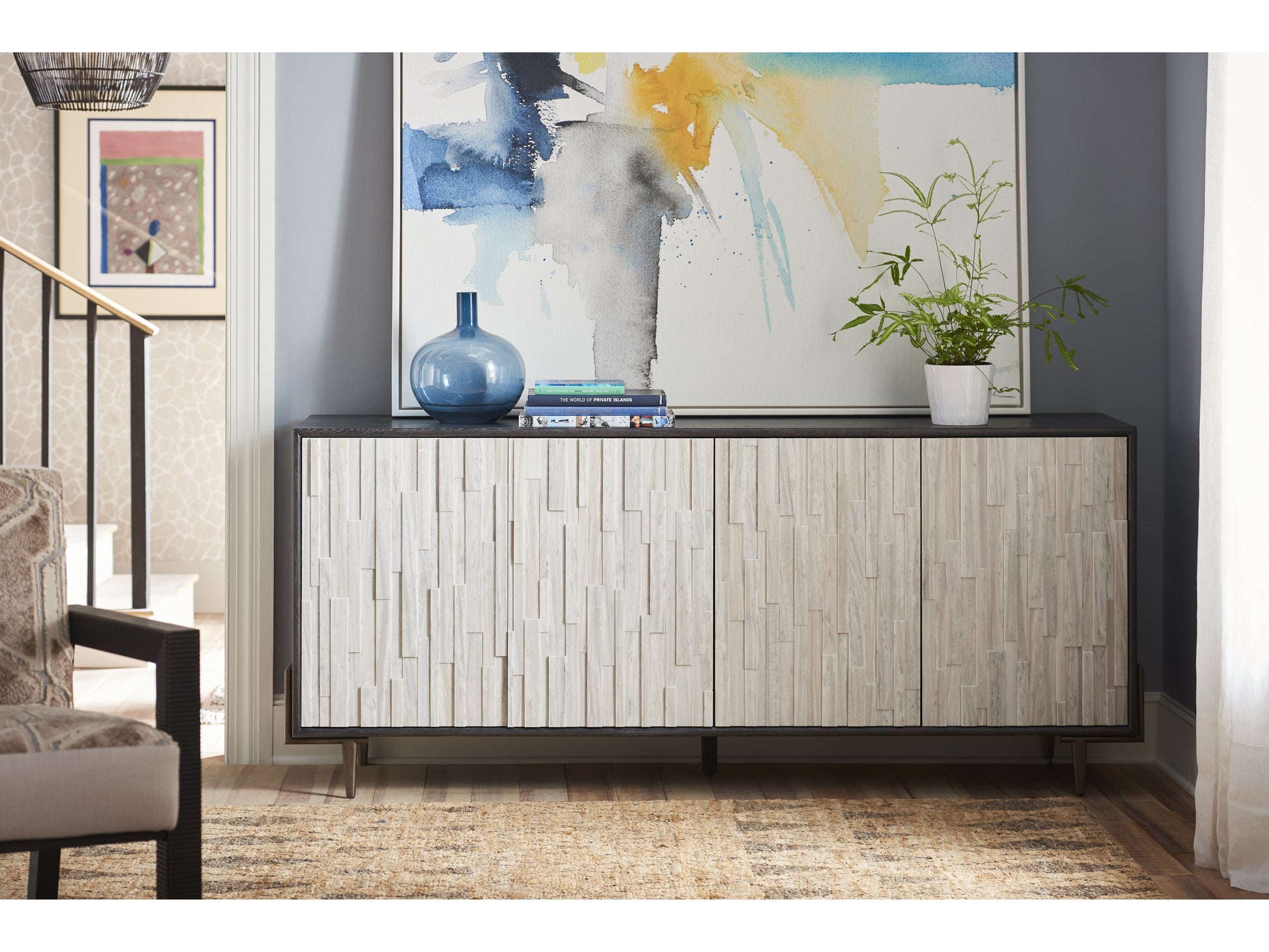Olso Onyx Entertainment Console - Ornate Home