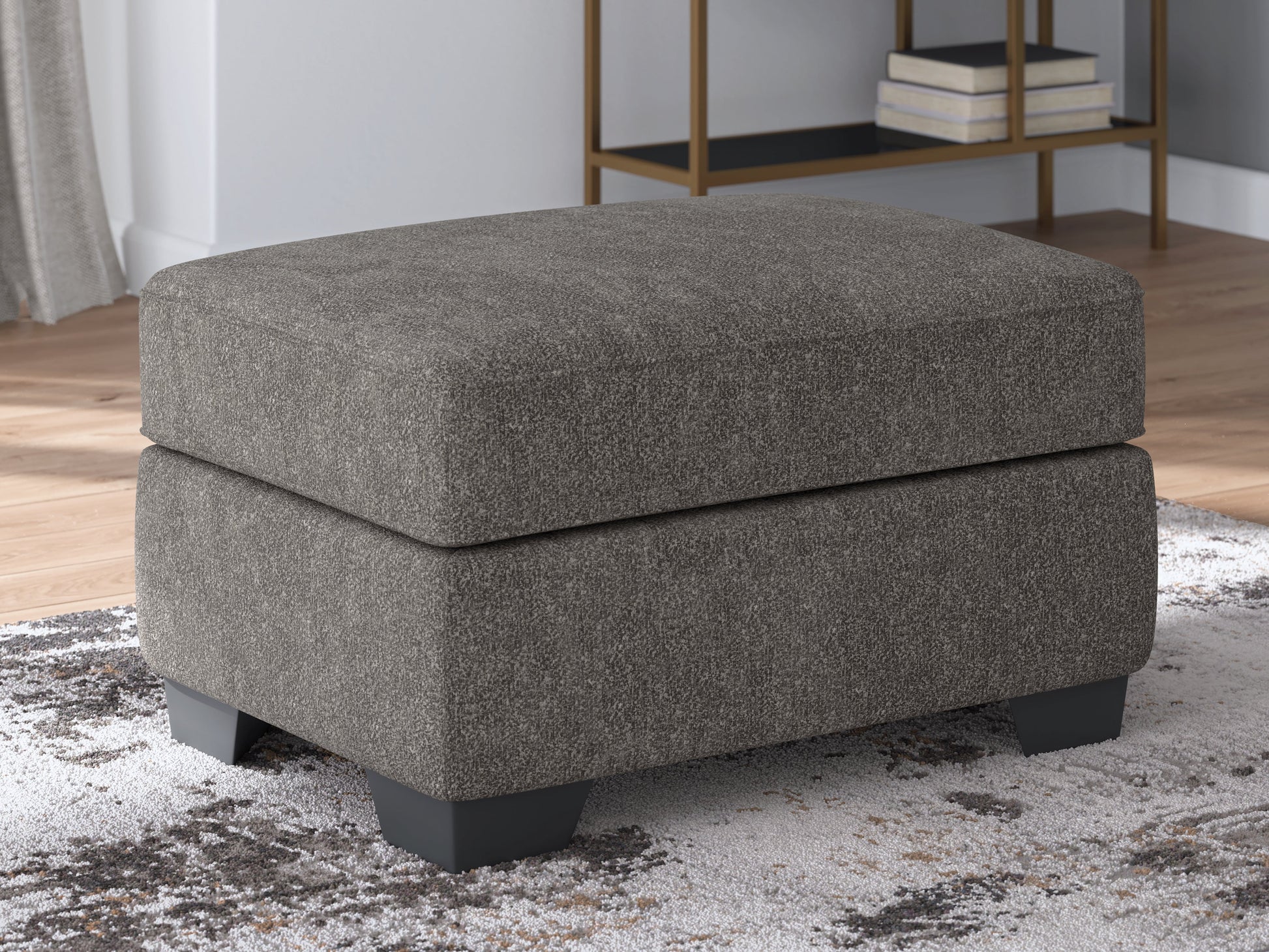 Olten Graphite Ottoman- Viva Furn