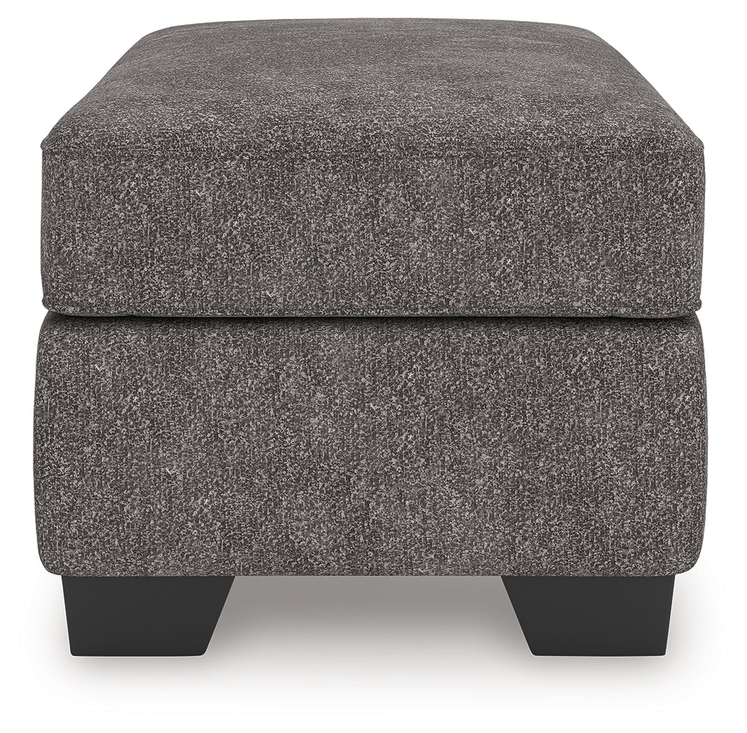 Olten Graphite Ottoman- Viva Furn