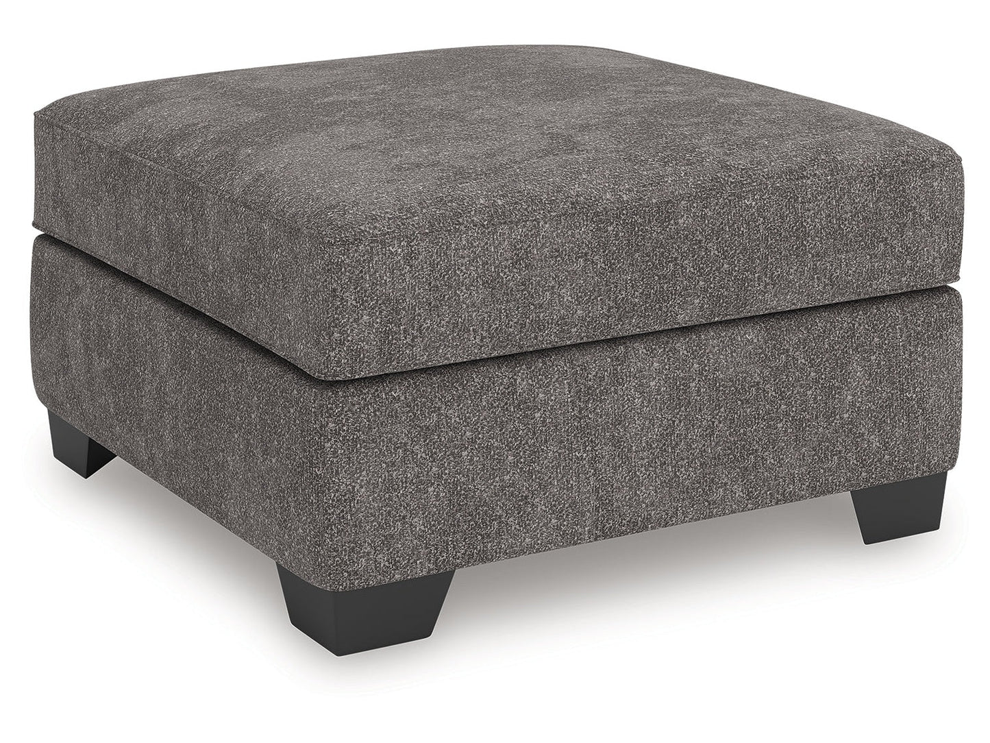 Olten Graphite Oversized Accent Ottoman- Viva Furn
