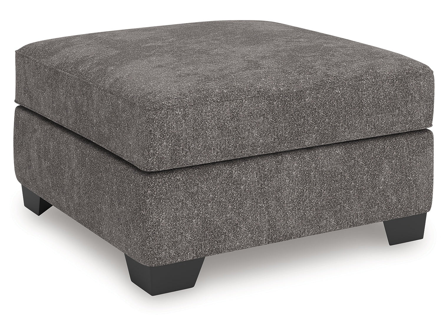 Olten Graphite Oversized Accent Ottoman- Viva Furn