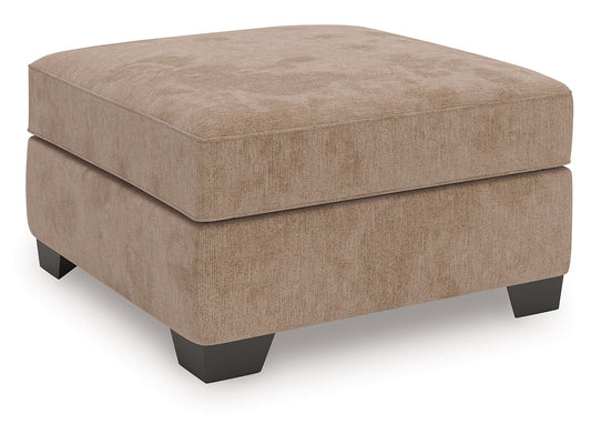 Olten Mocha Oversized Accent Ottoman- Viva Furn