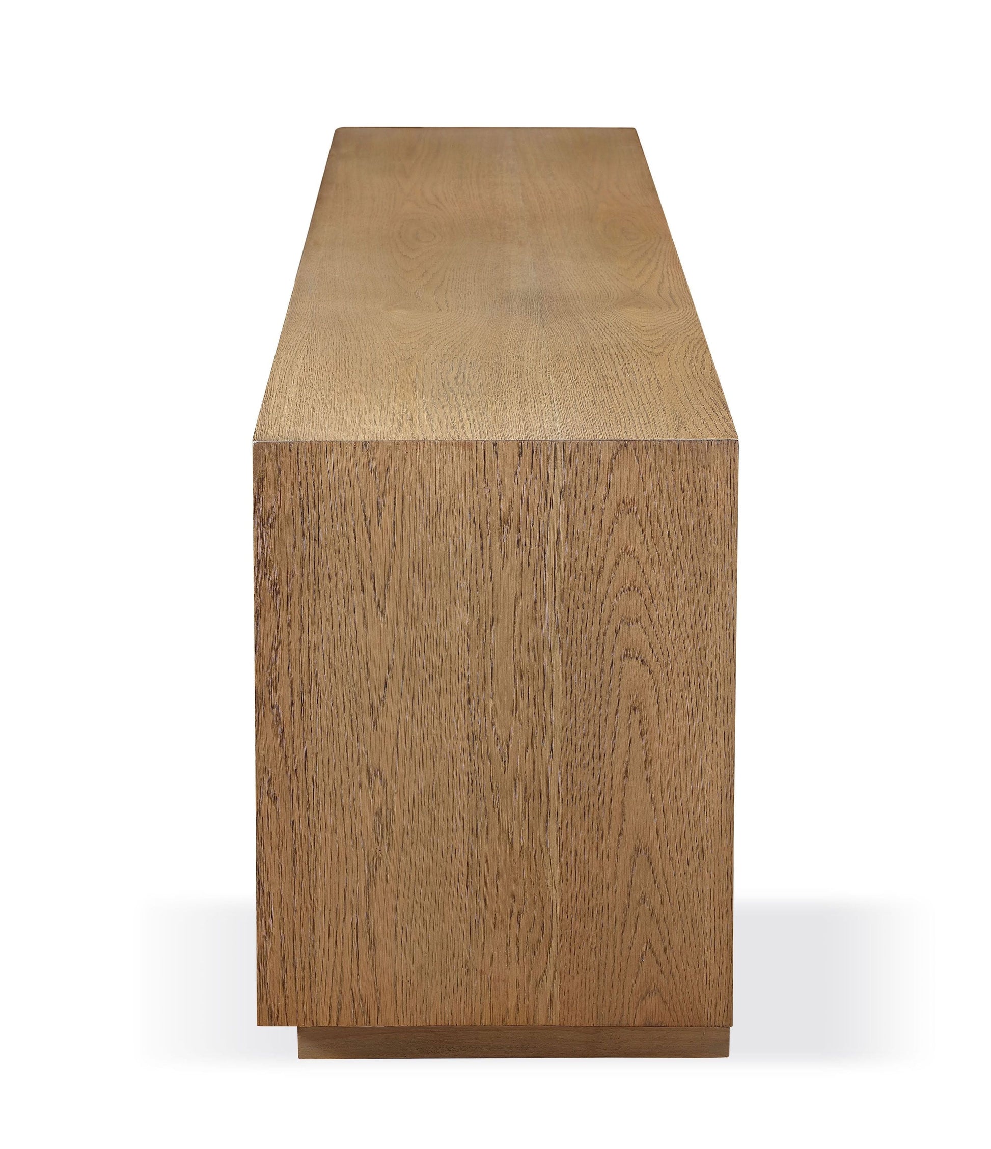 One Coastal Modern 74 inch TV Console in Bisque - Ornate Home
