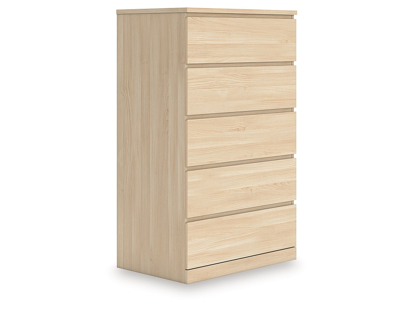 Onita Natural Five Drawer Chest- Viva Furn