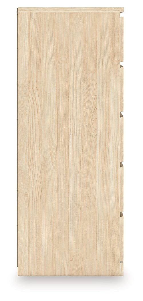 Onita Natural Five Drawer Chest- Viva Furn
