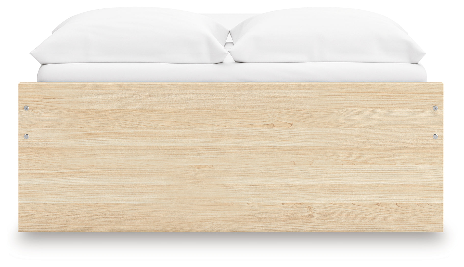 Onita Natural Full Platform Bed- Viva Furn