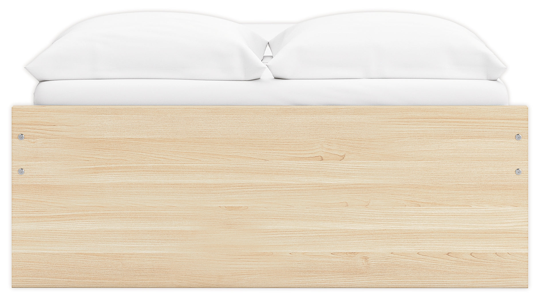 Onita Natural Full Platform Bed with 1 Side Storage- Viva Furn