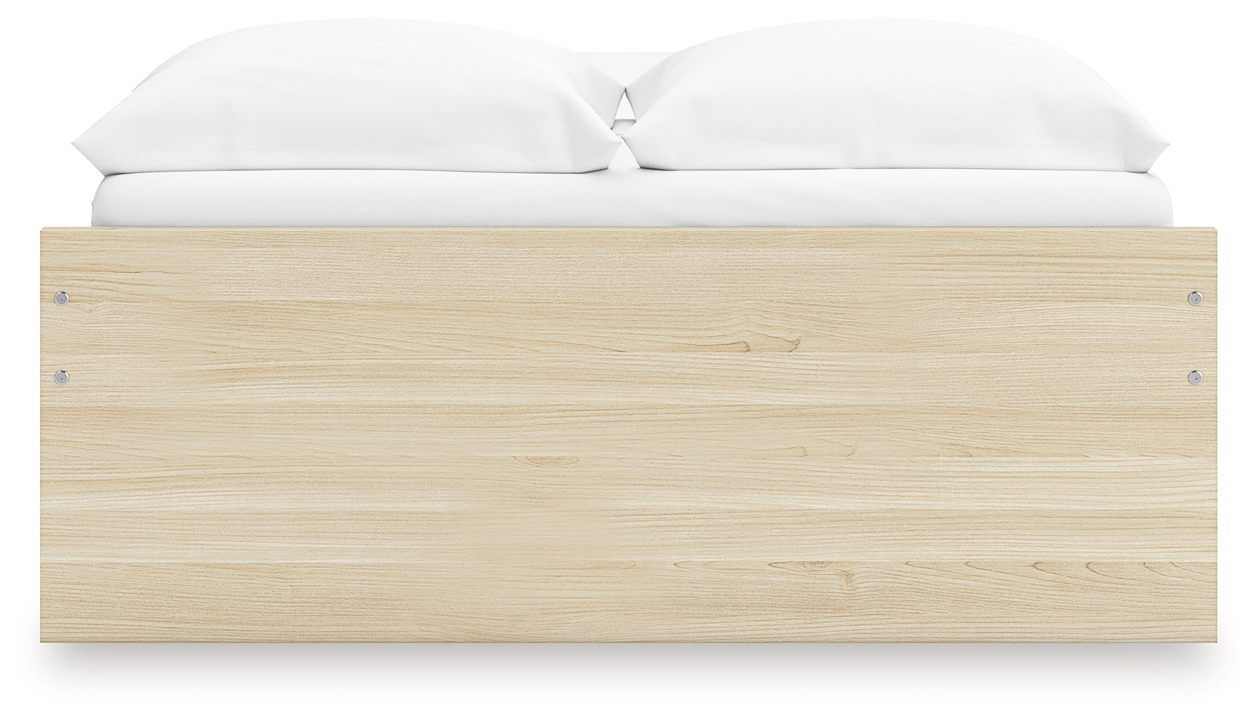 Onita Natural Full Platform Bed with 2 Side Storage- Viva Furn