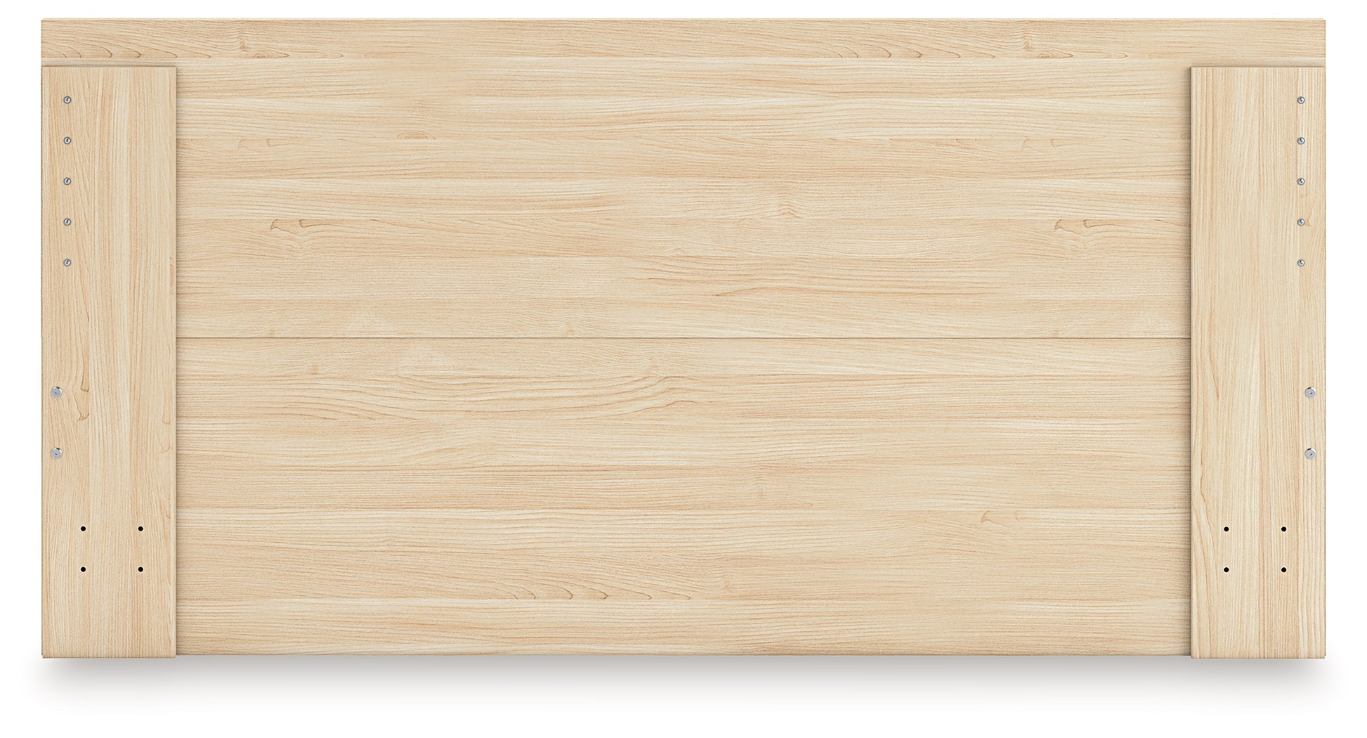 Onita Natural King Panel Platform Bed with Storage- Viva Furn