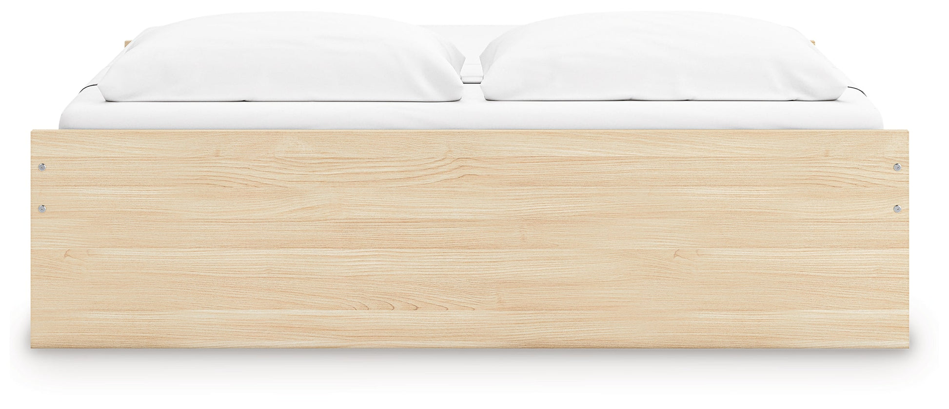 Onita Natural King Platform Bed- Viva Furn