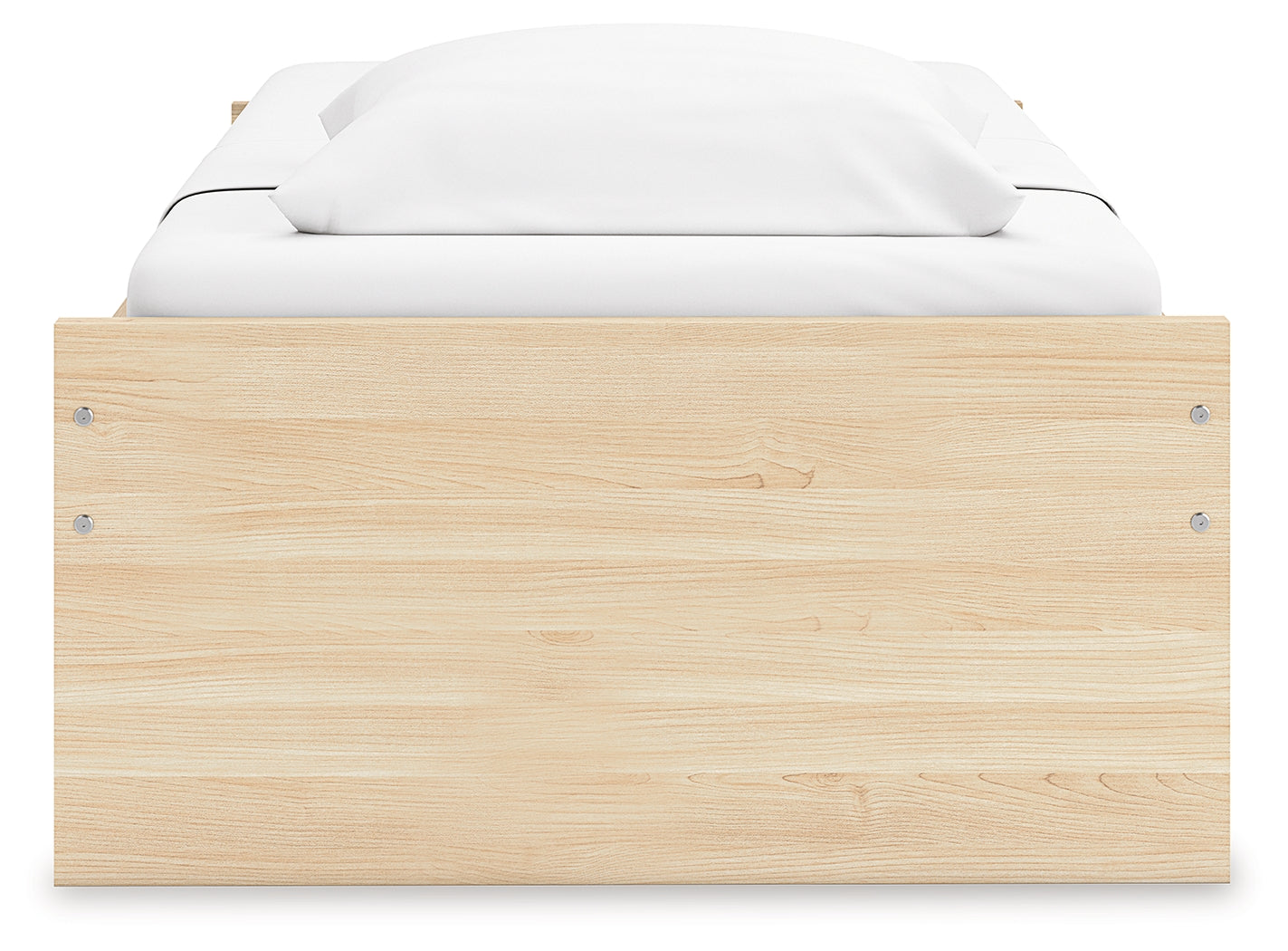 Onita Natural Twin Platform Bed- Viva Furn