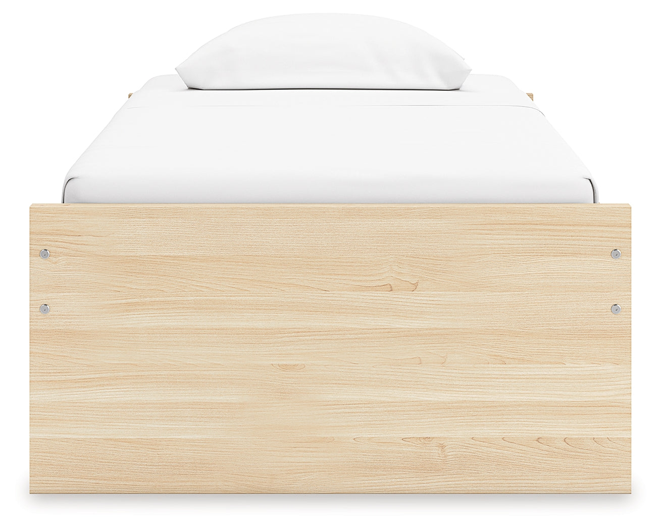 Onita Natural Twin Platform Bed- Viva Furn