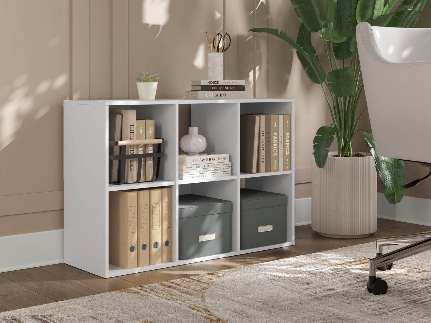 Onita White Six Cube Organizer- Viva Furn