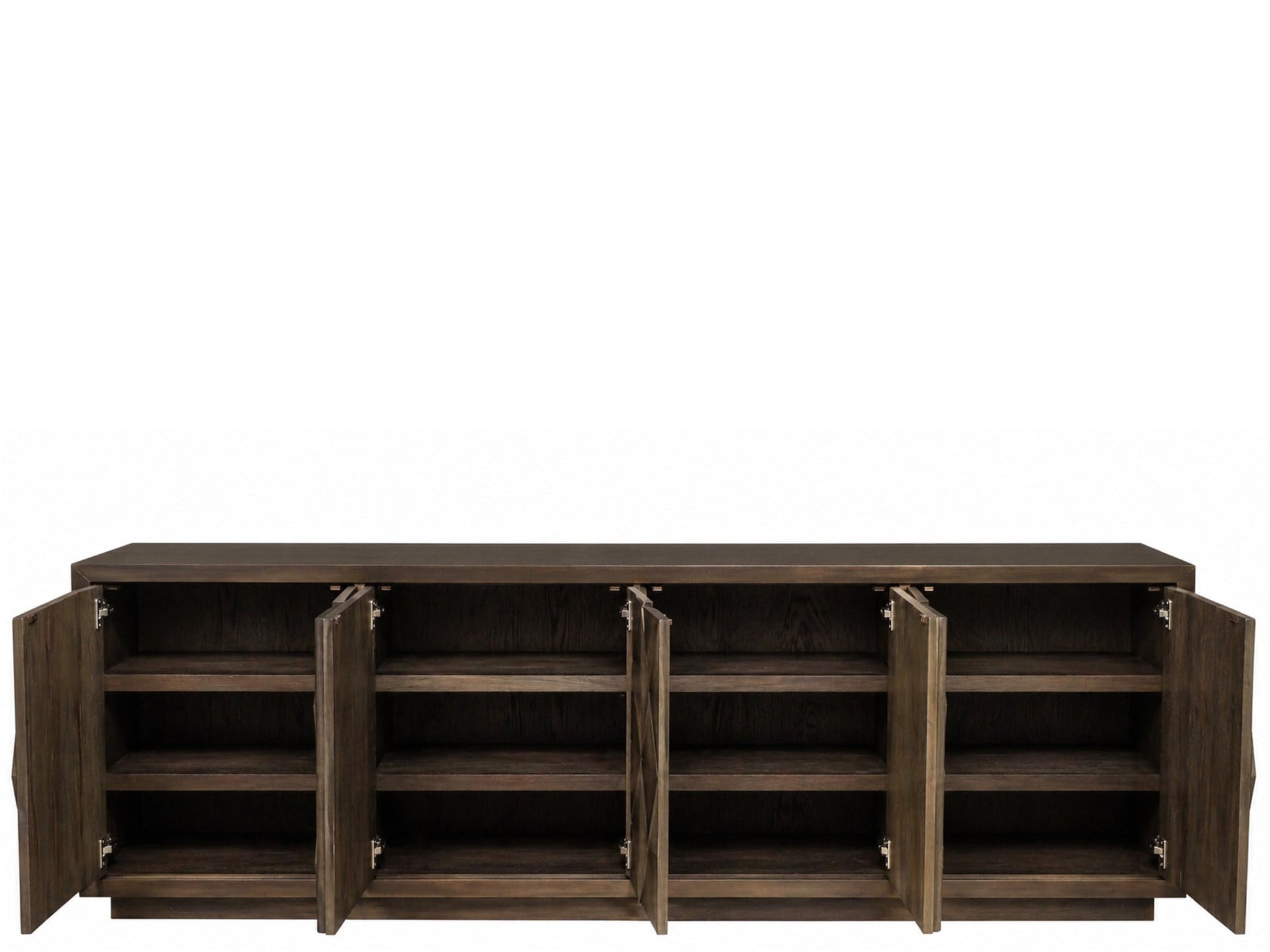Origami Antique Champagne Credenza - Ornate Home