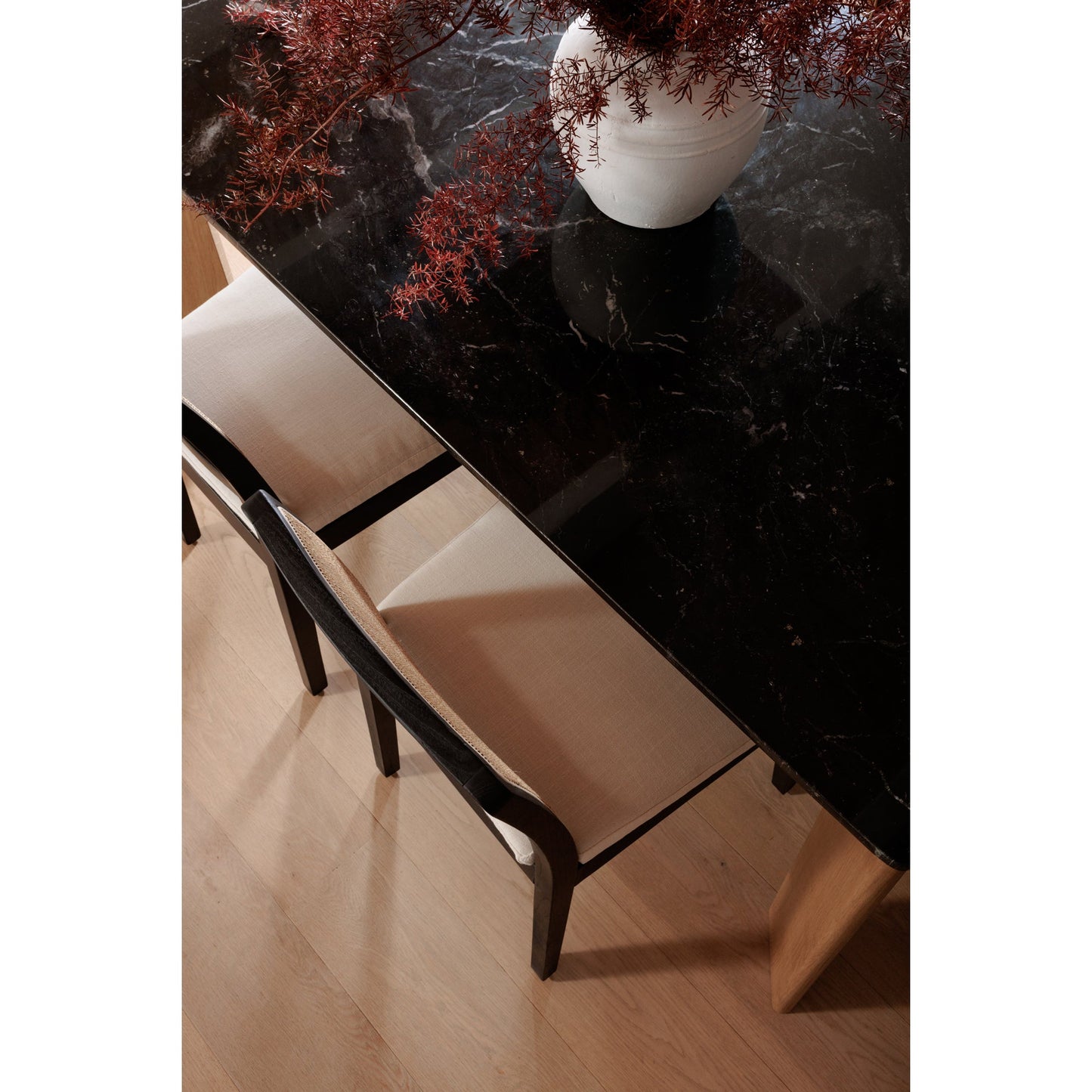 Orville Black Dining Chair (Set of 2) - Ornate Home
