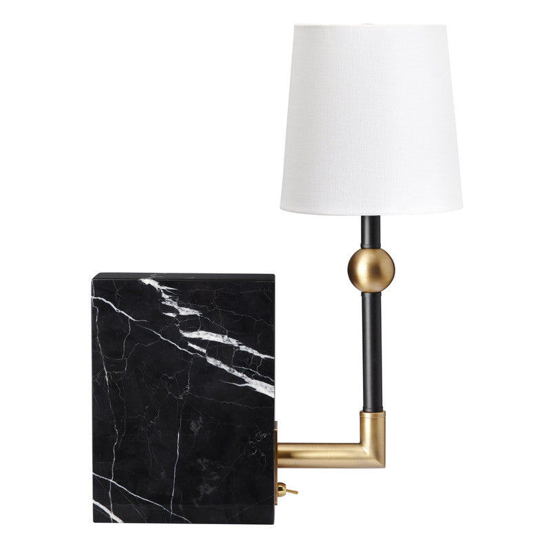 Orwell Black/Gold Table Lamp - Ornate Home