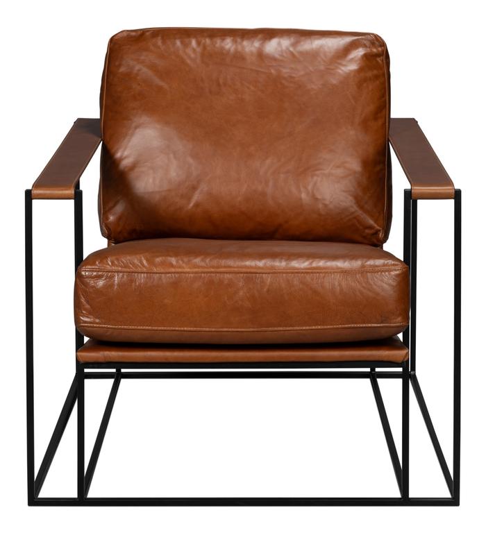 Oryan Brown Chair - Ornate Home