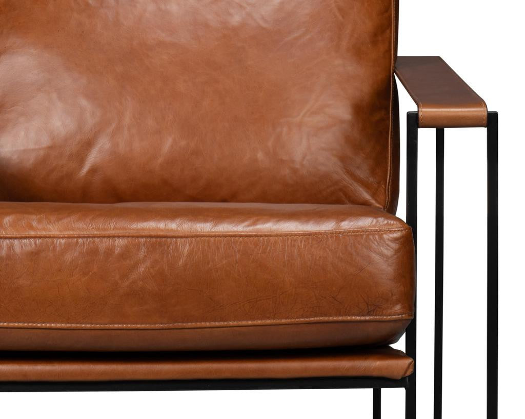 Oryan Brown Chair - Ornate Home