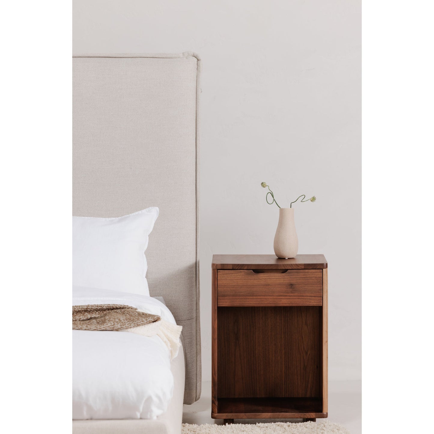 Osamu Brown Nightstand - Ornate Home