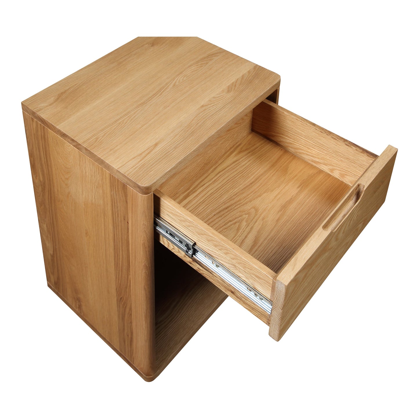 Osamu Natural Oak Nightstand - Ornate Home